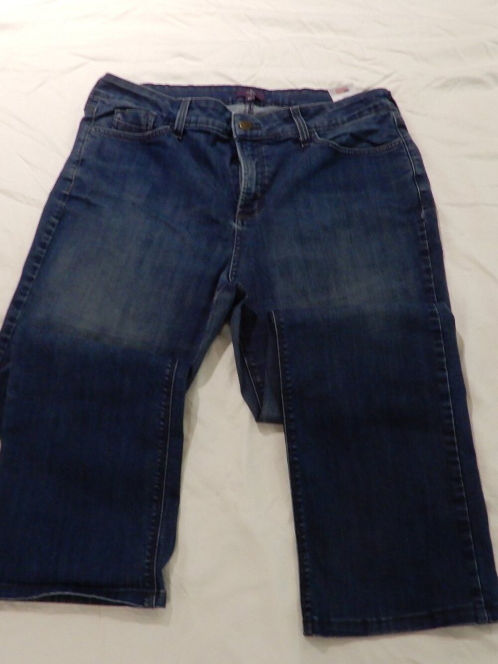 NYDJ NWT Ladies Straight Leg Blue Jeans Size 16